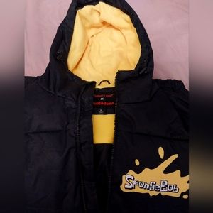 Members Only Puff Jacket Sponge Bob